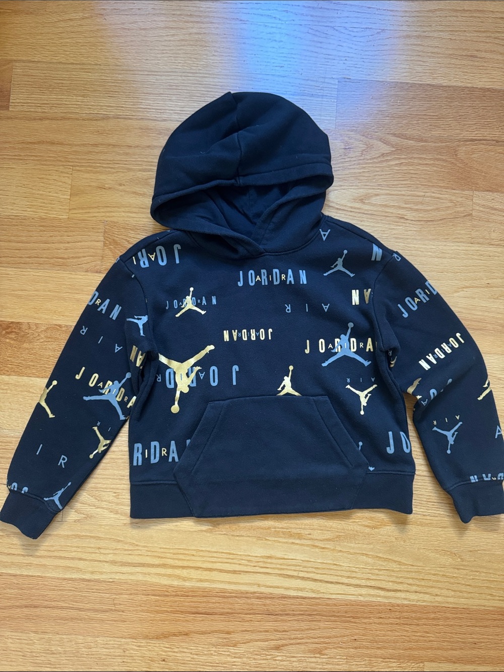Boys Jordan Black Hoodies
